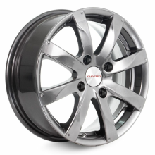 K&K ДЖЕМИНИ 15X6 PCD4*108 ET50 DIA63.3 АЛМАЗ ЧЕРНЫЙ